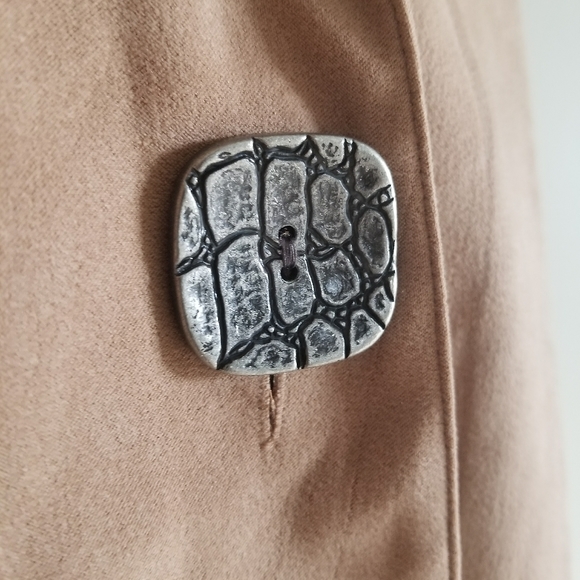 NWT JM Collection suede jacket in camel color - Picture 3 of 10